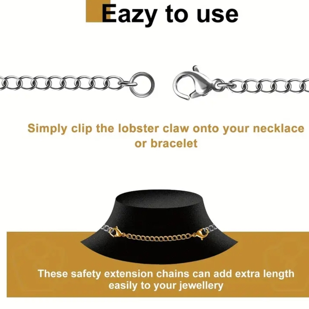 Gold & Silver Chain Extension